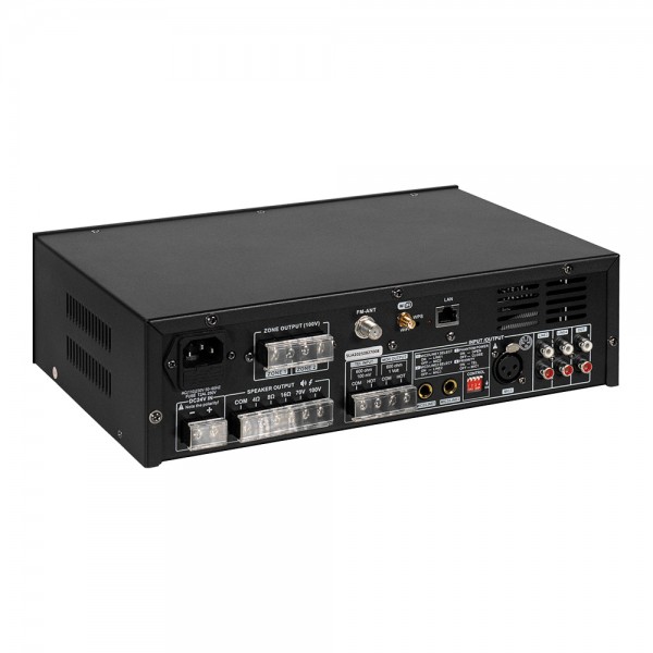 Настільний двоканальний мікшуючий підсилювач CMX EA-60TW, 2 зони, Wi-Fi