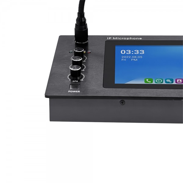 Мікрофон SIP-IP пейджинговий Tonmind SIP-M20 з вбудованим динаміком