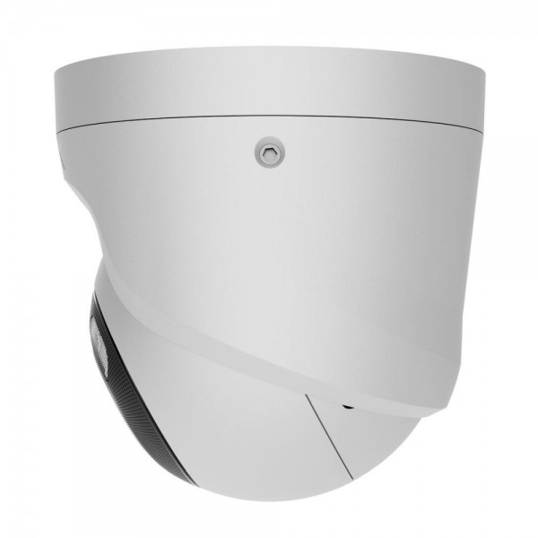 IP-відеокамера 5Mp Ajax TurretCam HL (5 Mp/2.8 mm) White 2.8mm, ІЧ+LED-підсвічування, з мікрофоном