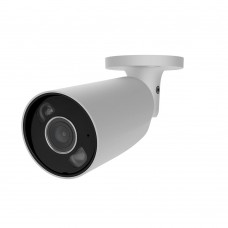 IP-відеокамера 5Mp Ajax BulletCam HL (5 Mp/2.8 mm) White 2.8mm, ІЧ+LED-підсвічування, з мікрофоном