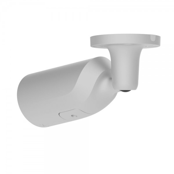 IP-відеокамера 8Mp Ajax BulletCam HL (8 Mp/2.8 mm) White 2.8mm, ІЧ+LED-підсвічування, з мікрофоном