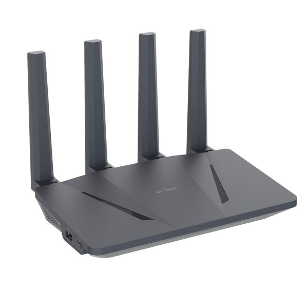WiFi 6 маршрутизатор GL.iNet Flint (GL-AX1800-EU) гігабітний дводіапазонний