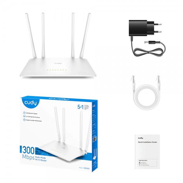 WiFi маршрутизатор Cudy WR300S