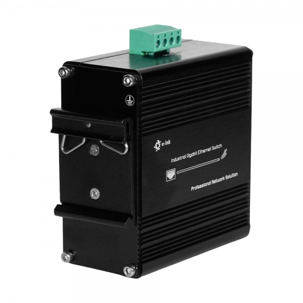 PoE-комутатор 10-портовий E-LINK LNK-IMC010GPB з 8 портами PoE