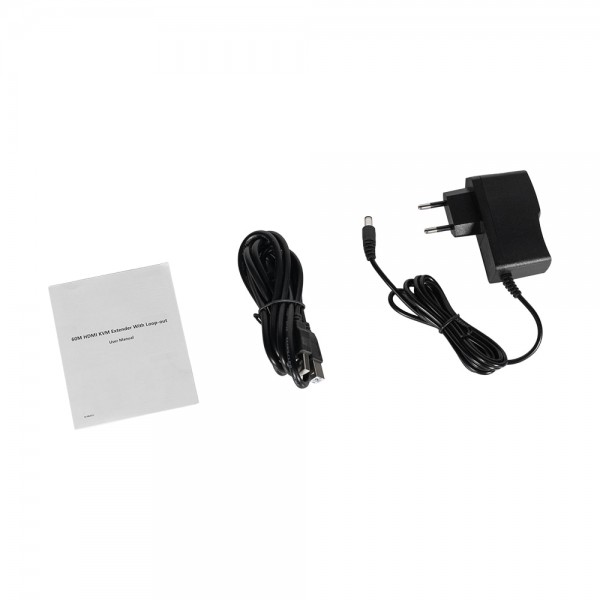 Подовжувач відеосигналу HDMI 60m E-LINK LNK-HDE-60KVM