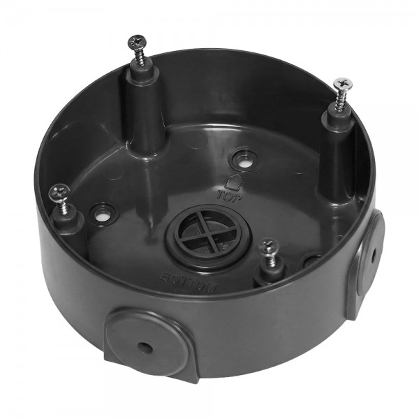 Монтажна коробка Light Vision VLC-01BX, пластик, 120*50 мм, графітова