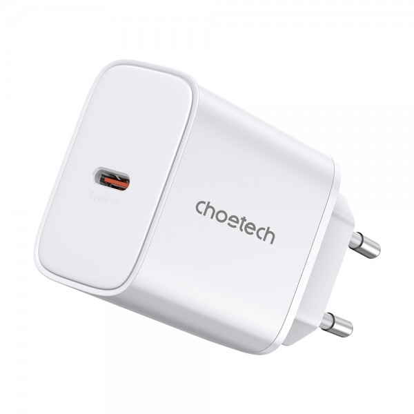 Мережевий зарядний пристрій Choetech PD3042 mini PD45W USB-C White