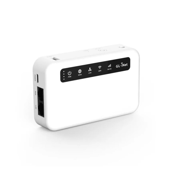WiFi 4G LTE-маршрутизатор GL.iNet Puli (GL-XE300-EU) CAT4 / CAT6 з акумуляторною батареєю 5000mAh