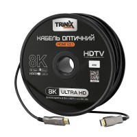 Кабель HDMI V2.1 оптичний 35м Trinix (AOC-HDMI8k-35m)