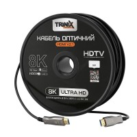 Кабель HDMI V2.1 оптичний 60м Trinix (AOC-HDMI8k-60m)
