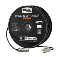 Кабель HDMI V2.1 оптичний 80м Trinix (AOC-HDMI8k-80m)