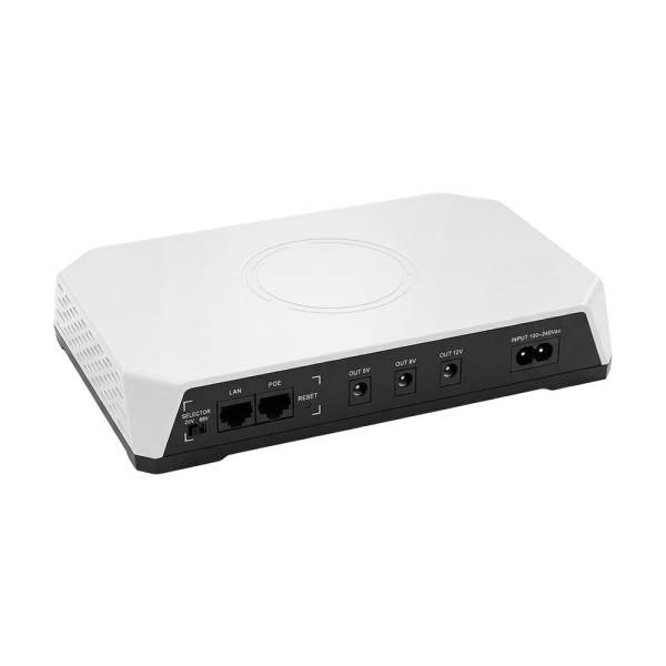 Джерело безперебійного живлення Mini UPS SKE POE-36E-LFP 48V 20000mAh 5V/9V/12V/24V/48V/PoE, LiFePO4 4*5Ah, для роутера та оптичного терміналу
