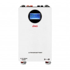 Акумуляторна батарея літій-залізо-фосфатна LiFePO4 200А*год 51.2В 10240Вт*год Sako Li-Sun series SK-51.2V200Ah настінний / підлоговий монтаж
