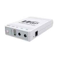 Джерело безперебійного живлення Mini UPS WGP UPS103C 16000mAh 5V/12V/12V, Li-ion 4*4Ah, для роутера і медіаконвертера