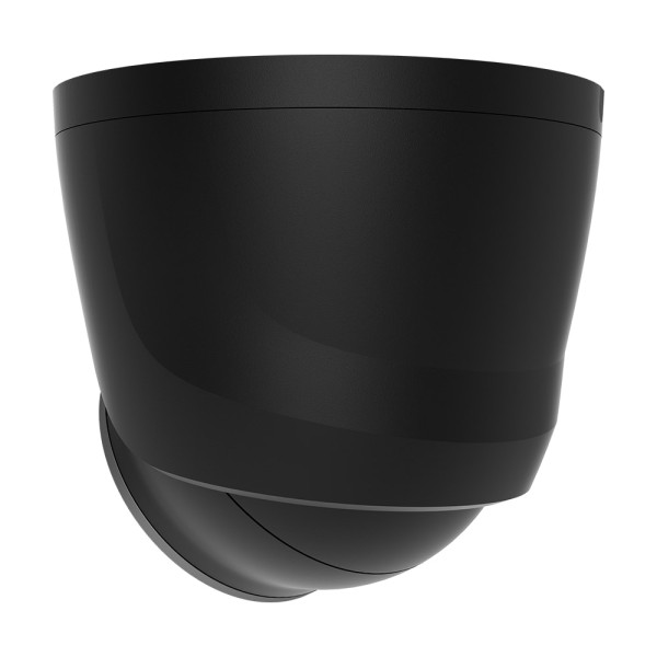 IP-відеокамера 5Mp Ajax TurretCam HLVF (5 Mp) Black 2.8-12mm, ІЧ+LED-підсвічування, з мікрофоном