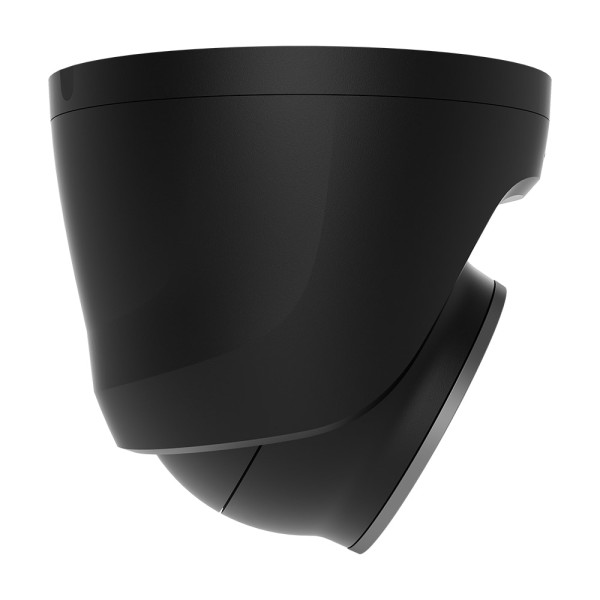 IP-відеокамера 8Mp Ajax TurretCam HLVF (8 Mp) Black 2.8-12mm, ІЧ+LED-підсвічування, з мікрофоном