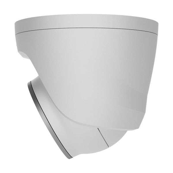 IP-відеокамера 8Mp Ajax TurretCam HLVF (8 Mp) White 2.8-12mm, ІЧ+LED-підсвічування, з мікрофоном