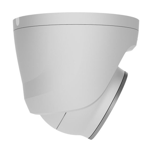 IP-відеокамера 8Mp Ajax TurretCam HLVF (8 Mp) White 2.8-12mm, ІЧ+LED-підсвічування, з мікрофоном