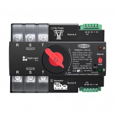 Автоматичний перемикач (АВР) під DIN-рейку з Wi-Fi TOQ7e-100/3P 100A 3 полюси