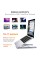 USB-C хаб-підставка 7-в-1 Choetech M57 HDMI 4K@30Hz, 2 USB 3.0, USB-C Data, USB-C PD 100W, SD-card, TF-card