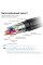 Кабель Choetech CH0021 Black USB-C to HDMI 4K@60Hz 1.8m
