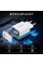 Мережевий зарядний пристрій Choetech PD3046 PD30W GAN USB-A+2xUSB-C White