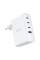 Мережевий зарядний пристрій Choetech PD9002 PD100W GAN USB-A+3xUSB-C White