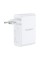 Мережевий зарядний пристрій Choetech PD9002 PD100W GAN USB-A+3xUSB-C White