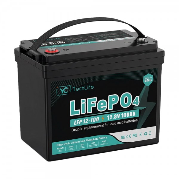 Акумуляторна батарея літій-залізо-фосфатна 12.8В 100А*год EverExceed LFP 12-100 (LDP 12-100) LiFePO4