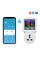 Розумна розетка з реле контролю напруги, струму, потужності з Wi-Fi (Tuya) TOMZN TOVPD1-SKW Universal+EU 16A, моніторинг енергоспоживання