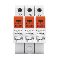 Обмежувач напруги TOMZN TZG40-PV 3P 1000V DC під DIN-рейку