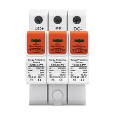Обмежувач напруги TOMZN TZG40-PV 3P 1000V DC під DIN-рейку