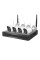 Комплект IP-відеонагляду з WiFi на 4 камери TVT TD-P0804W1-001: 4 циліндричні 4Mp WiFi IP-відеокамери + 8-канальний 8Mp WiFi IP-відеореєстратор