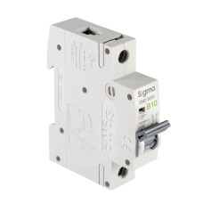 Автоматичний вимикач 1-полюсний Sigma 6кА, 1P, 32А "С" (6SM132C)
