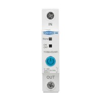 Розумний автоматичний вимикач з Wi-Fi (eWeLink) TOMZN TOB8-63 63A з моніторингом енергоспоживання