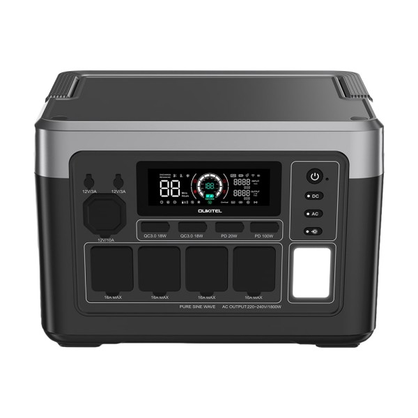 Портативна зарядна станція OUKITEL P1000E PLUS 1800W 1024Wh
