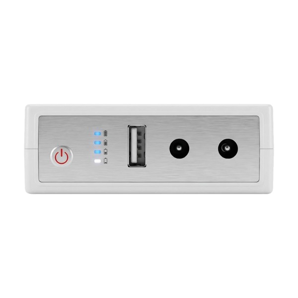 Комплект Mini UPS з блоком живлення: джерело безперебійного живлення Mini UPS WGP UPS103C 20000mAh 5V/12V/12V, Li-ion 4*5Ah, для роутера і оптичного термінала та блок живлення SPF-1202B 12V/2A (24W)