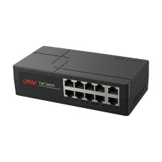 PoE-комутатор некерований 10-портовий ONV ONV-H1108PGBES з 8 портами PoE
