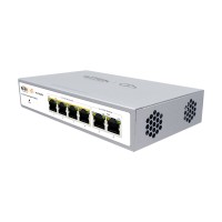 PoE-комутатор 6-портовий керований Wi-Tek WI-PCES306G V2 гігабітний, 4x1000Mbps PoE+, 2x1000Mbps Uplink, 60W, Cloud, ONVIF