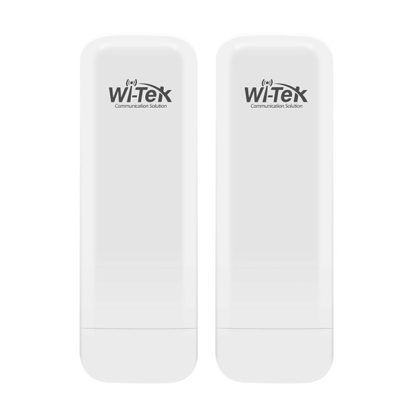 Комплект бездротового моста WiFi Wi-Tek WI-CPE513P-KIT V3 5GHz, 300Mbps, 5km, 2x100Mbps, PoE IN/PoE OUT, Cloud