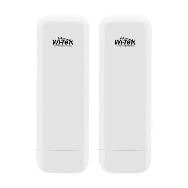 Комплект бездротового моста WiFi Wi-Tek WI-CPE800-KIT V3 5GHz, 867Mbps, 5km, 2x1000Mbps, PoE IN/LAN OUT, Cloud