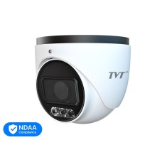 IP-відеокамера 4Mp TVT TD-9545C4-A(PE/AW3) White Full Color 2.8mm з мікрофоном