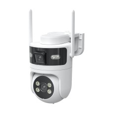 IP PTZ-відеокамера з WiFi 4Mp+4Mp Light Vision VLC-9304WI/2C (Tuya) 4mm, ІЧ+LED-підсвічування, з мікрофоном