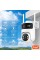 IP PTZ-відеокамера з WiFi 4Mp+4Mp Light Vision VLC-9304WI/2C (Tuya) 4mm, ІЧ+LED-підсвічування, з мікрофоном