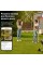 IP PTZ-відеокамера з WiFi 4Mp+4Mp Light Vision VLC-9304WI/2C (Tuya) 4mm, ІЧ+LED-підсвічування, з мікрофоном