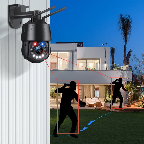 IP PTZ-відеокамера з WiFi 8Mp Light Vision VLC-9808-PTZ20(CamHi) 4.7-94mm 20x, з мікрофоном