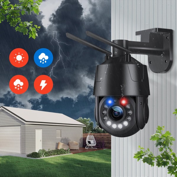IP PTZ-відеокамера з WiFi 8Mp Light Vision VLC-9808-PTZ20(CamHi) 4.7-94mm 20x, з мікрофоном