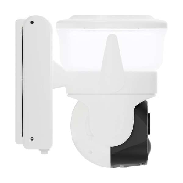 IP PTZ-відеокамера автономна з WiFi, прожектором та сонячною панеллю 3Mp Light Vision VLC-6103WLS White (Lamp+Solar) (CareCam Pro) 3.6mm, на акумуляторних батареях