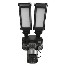 IP PTZ-відеокамера автономна з 4G, прожектором та сонячною панеллю 3Mp+3Mp+3Mp Light Vision VLC-1223IGL/3C (Lamp+Solar) 4mm, на акумуляторних батареях