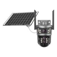 IP PTZ-відеокамера автономна з 4G та сонячною панеллю 3Mp+3Mp Light Vision VLC-9530IG10Z/2C3S (Solar) 4+8mm, на акумуляторних батареях